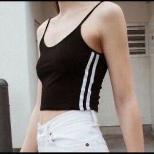 Brandy cropped tank top